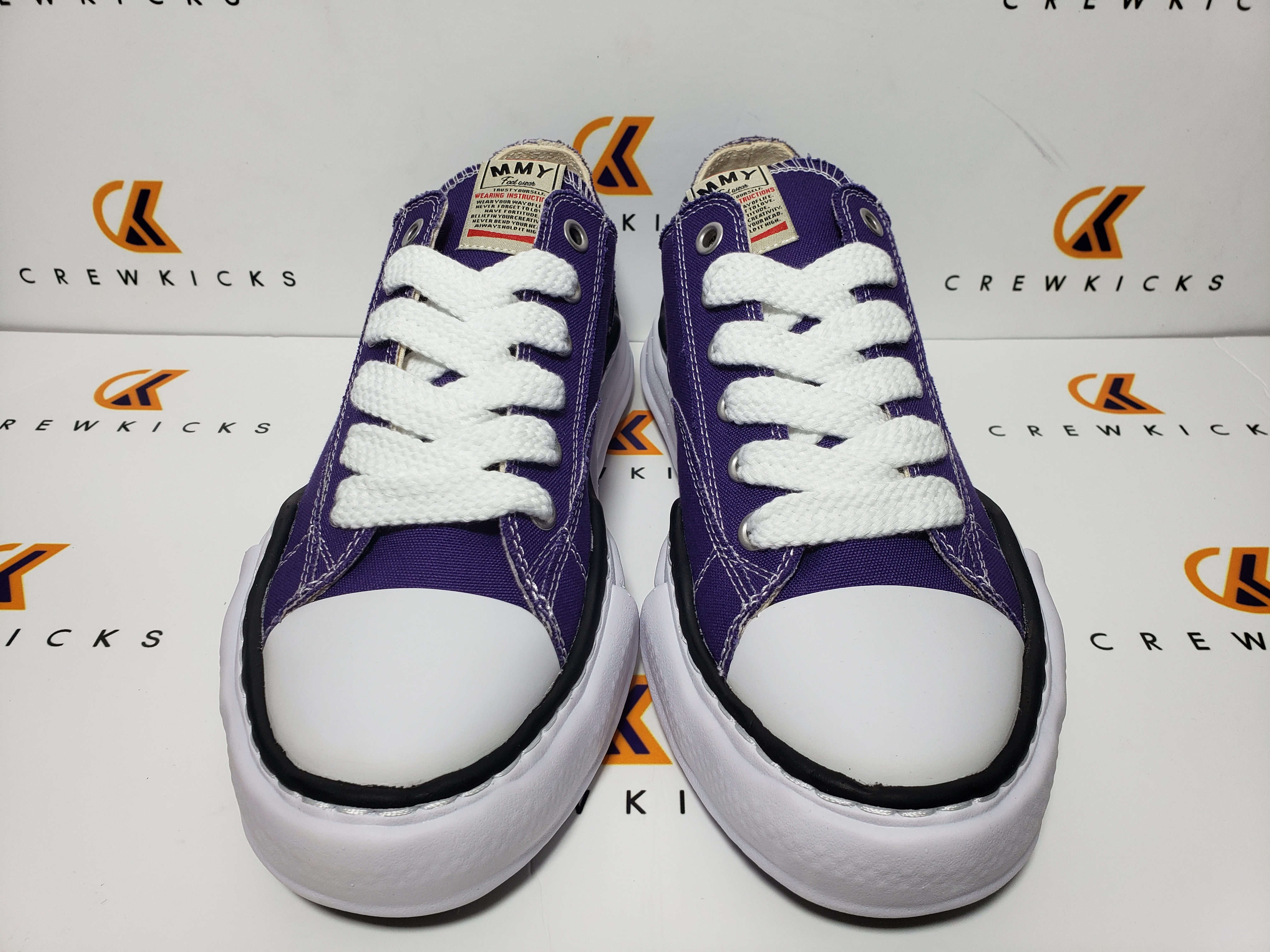 Maison Mihara Yasuhiro Peterson OG Sole Canvas Low Purple