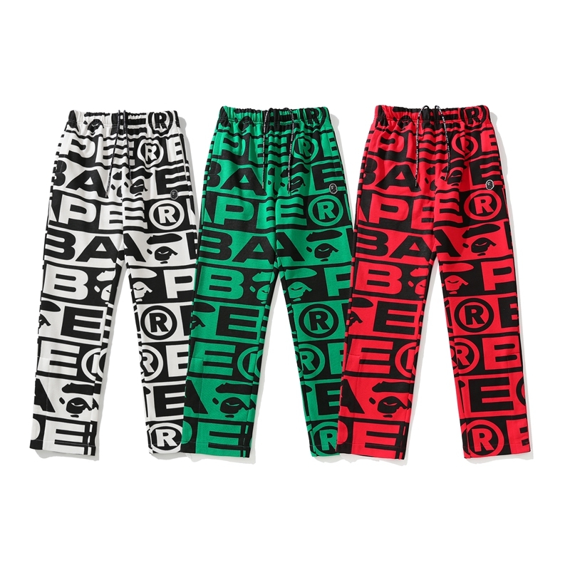 BAPE Sport Pattern Sweat Pants 8919