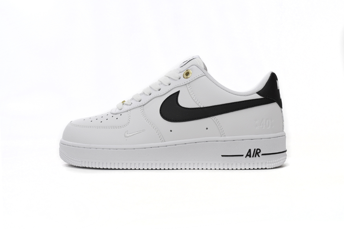 Nike Air Force 1 Low '07 LV8 40th Anniversary White Black DQ7658-100