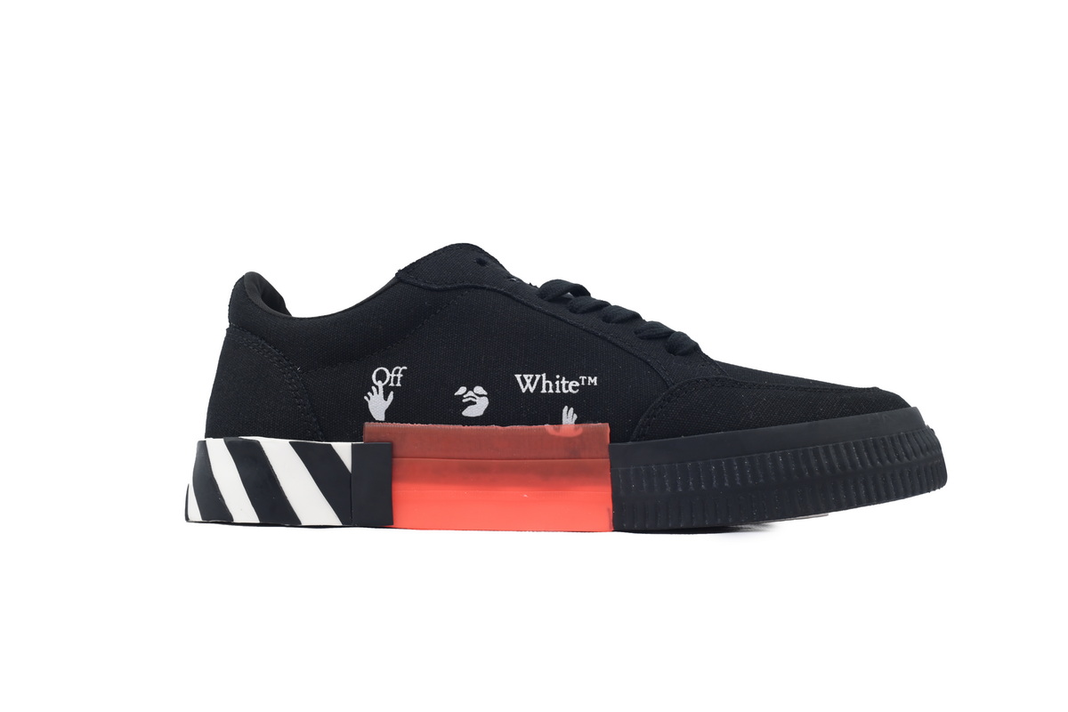OFF-WHITE Vulc Low Black Violet OMIA085R20D330501029