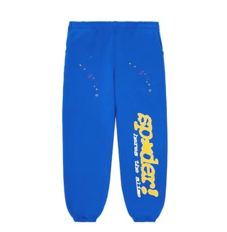 Sp5der TC Sweatpants Blue