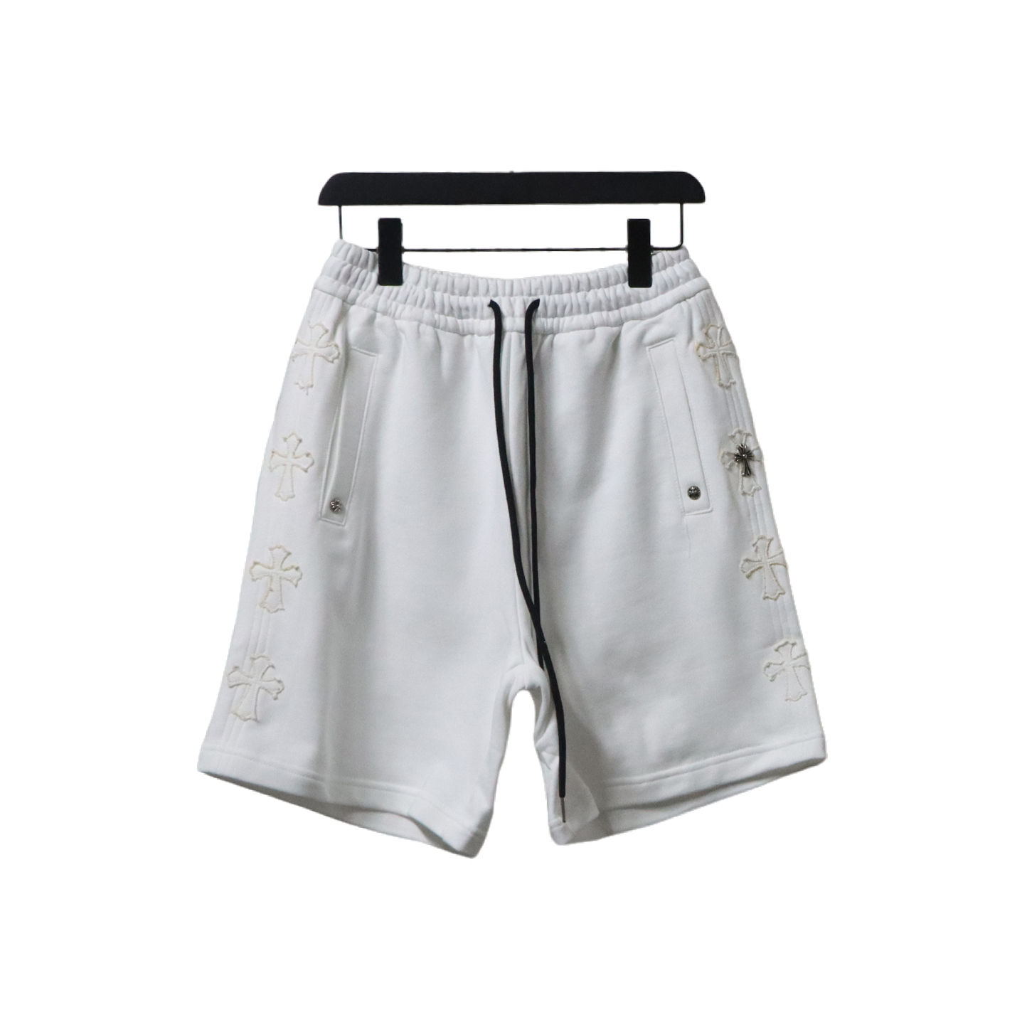 Chrome Hearts Shorts White Grey