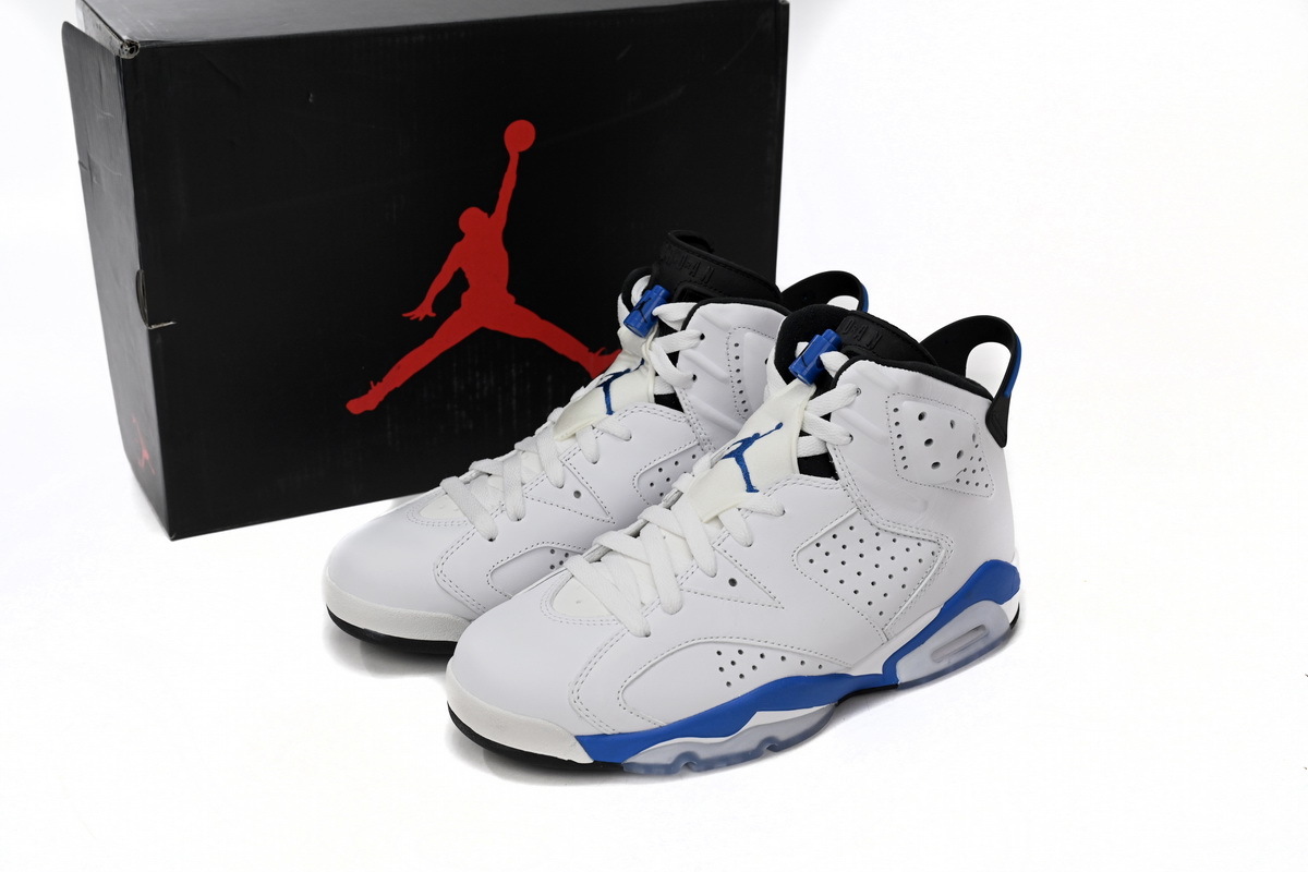 Air Jordan 6 Sport Blue 384664-107