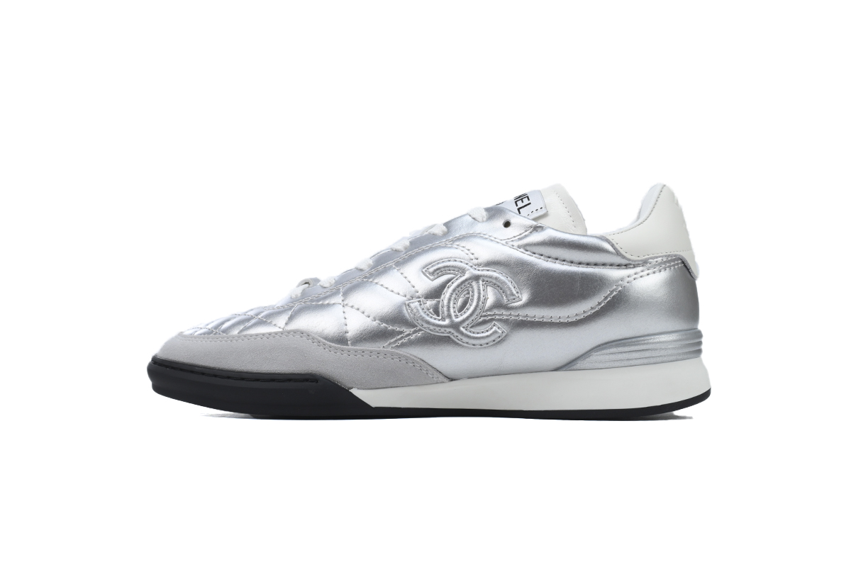 Chanel Wmns Sneaker White Silvery