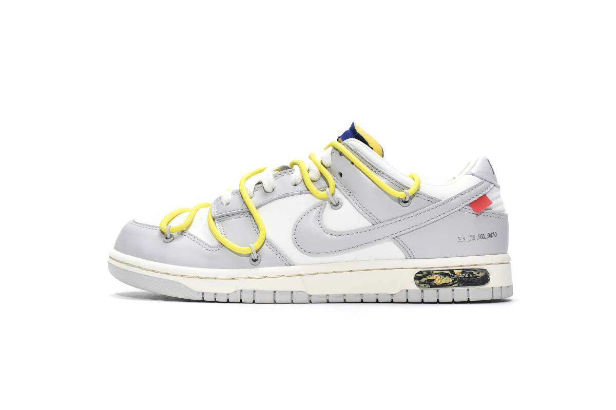 OFF WHITE x Nike Dunk SB Low The 50 Lot 27 DM1602-120