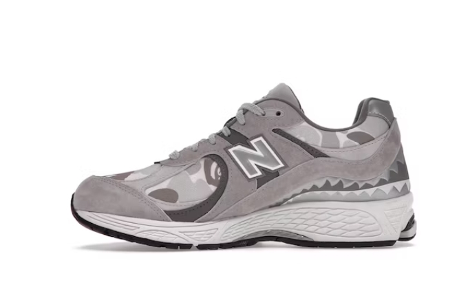 New Balance 2002R BAPE Grey M2002RBG