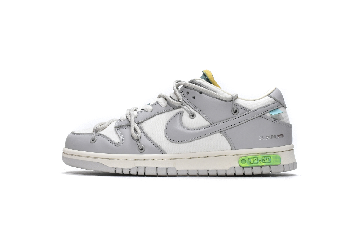 Nike Dunk Low Off-White Lot 42 DM1602-117