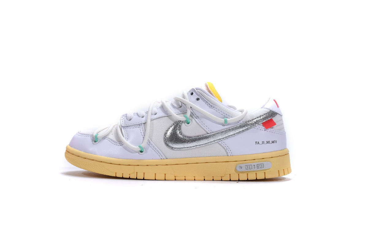 Nike Dunk Low Off-White Lot 1 DM1602-127