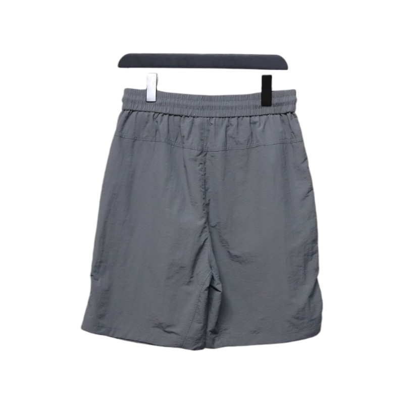 Stone Island Logo Polo Shorts Grey