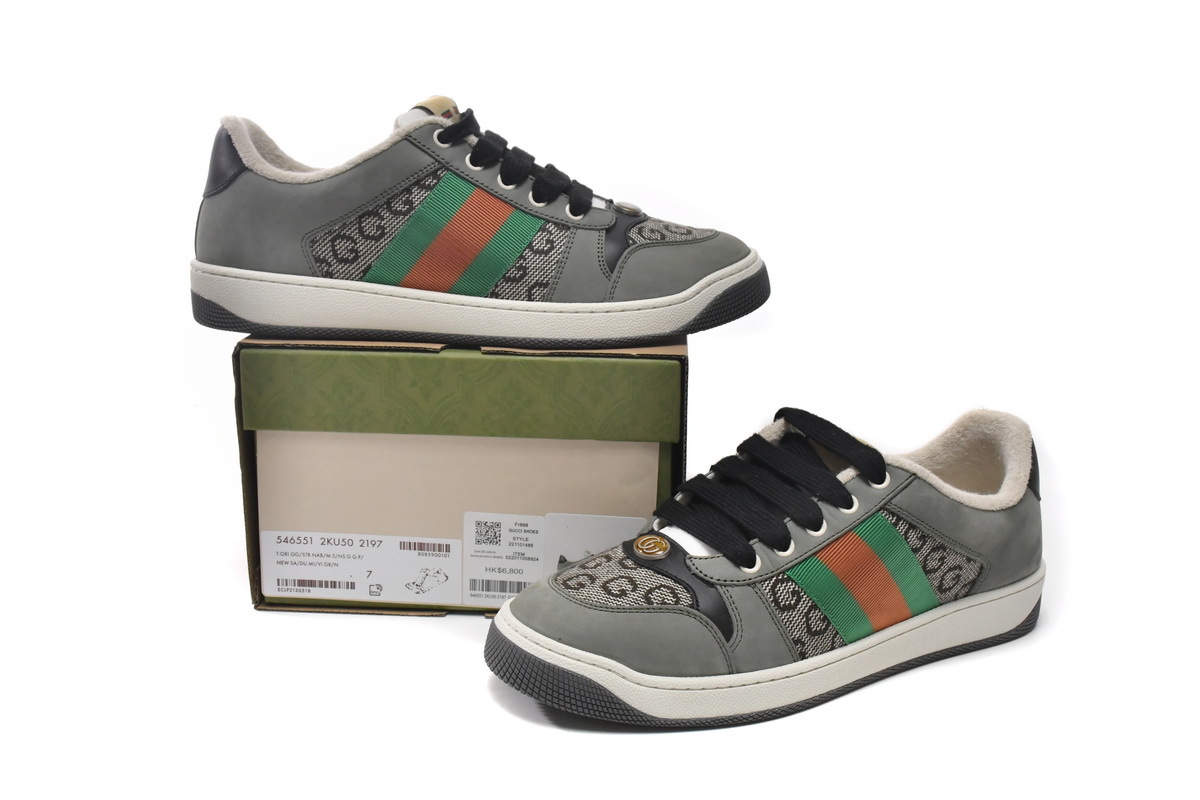 Gucci Screener Women's GG Canvas Brown 546551 2KU50 2197