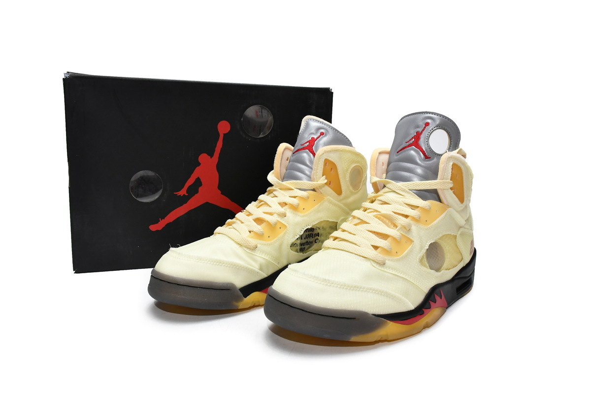 Jordan 5 Off White Sail  DH8565-100