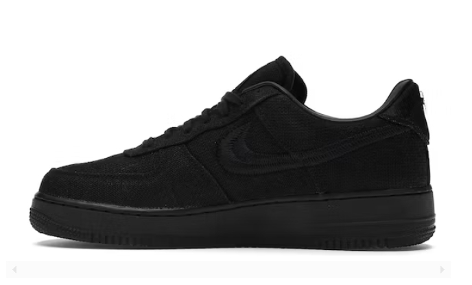Nike Air Force 1 Low Stussy Black CZ9084-001