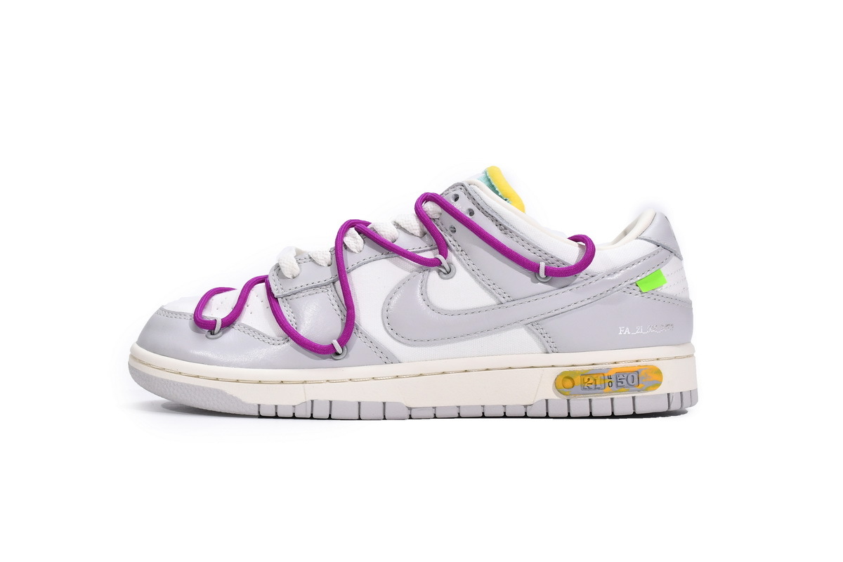 Nike Dunk Low Off-White Lot 21 DM1602-100
