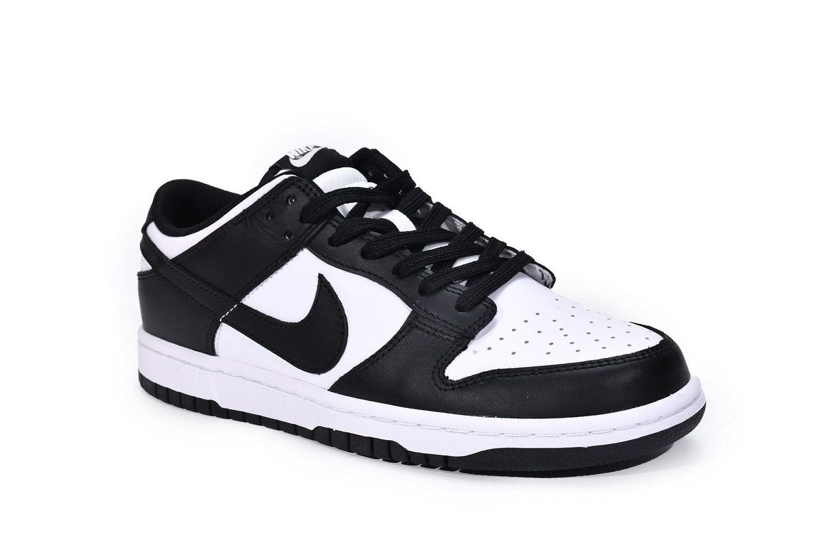 Panda Dunks: Nike Dunk Low Retro White Black DD1391-100