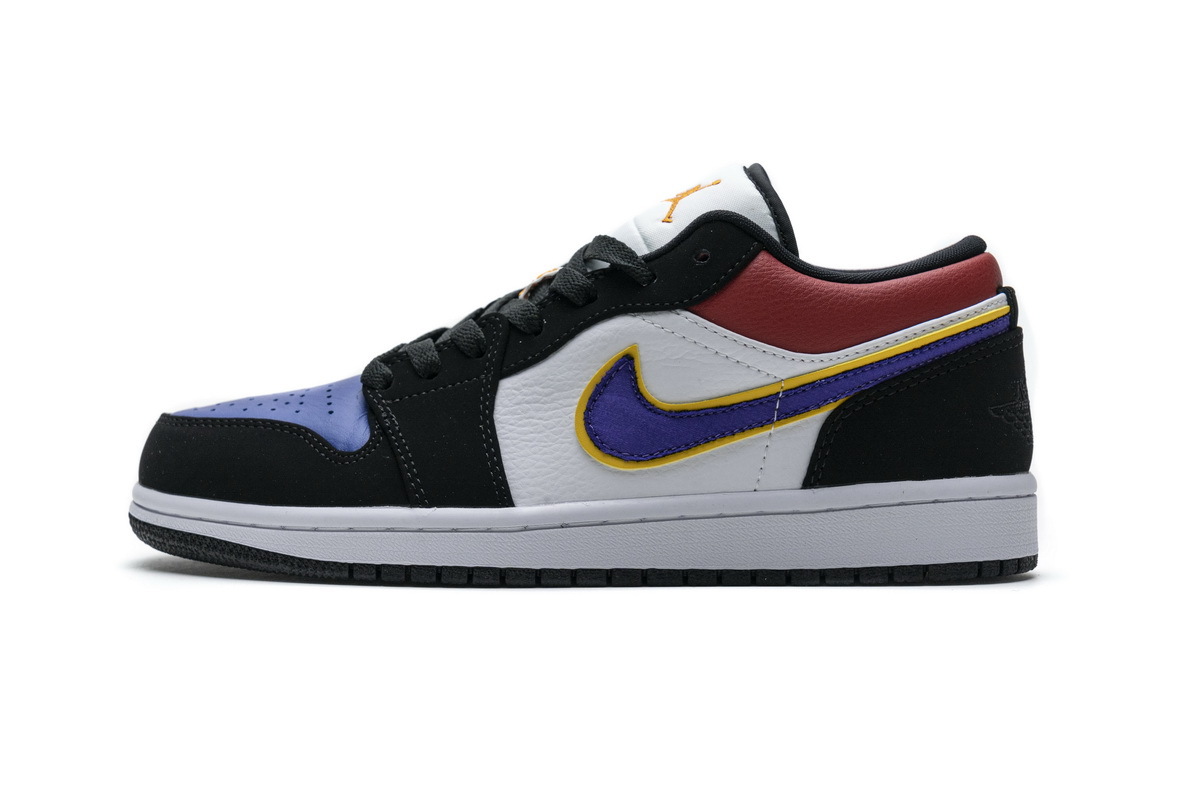 Air Jordan 1 Low Lakers Top 3 CJ9216-051