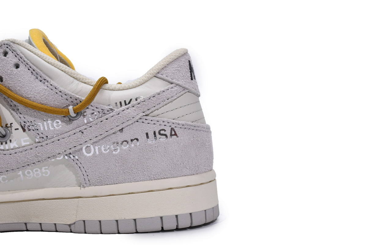 OFF WHITE x Nike Dunk SB Low Lot 37 DJ0950-105