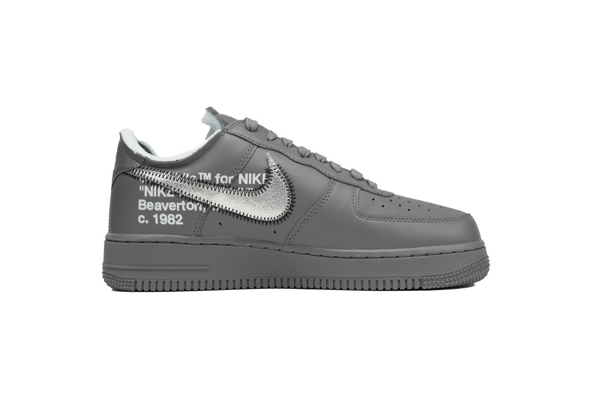 Nike Air Force 1 Low Off-White Grey Silver DX1419-500