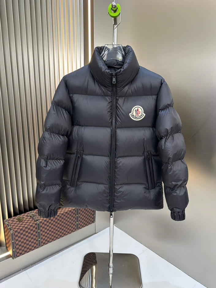 Moncler Short Down Jacket Black