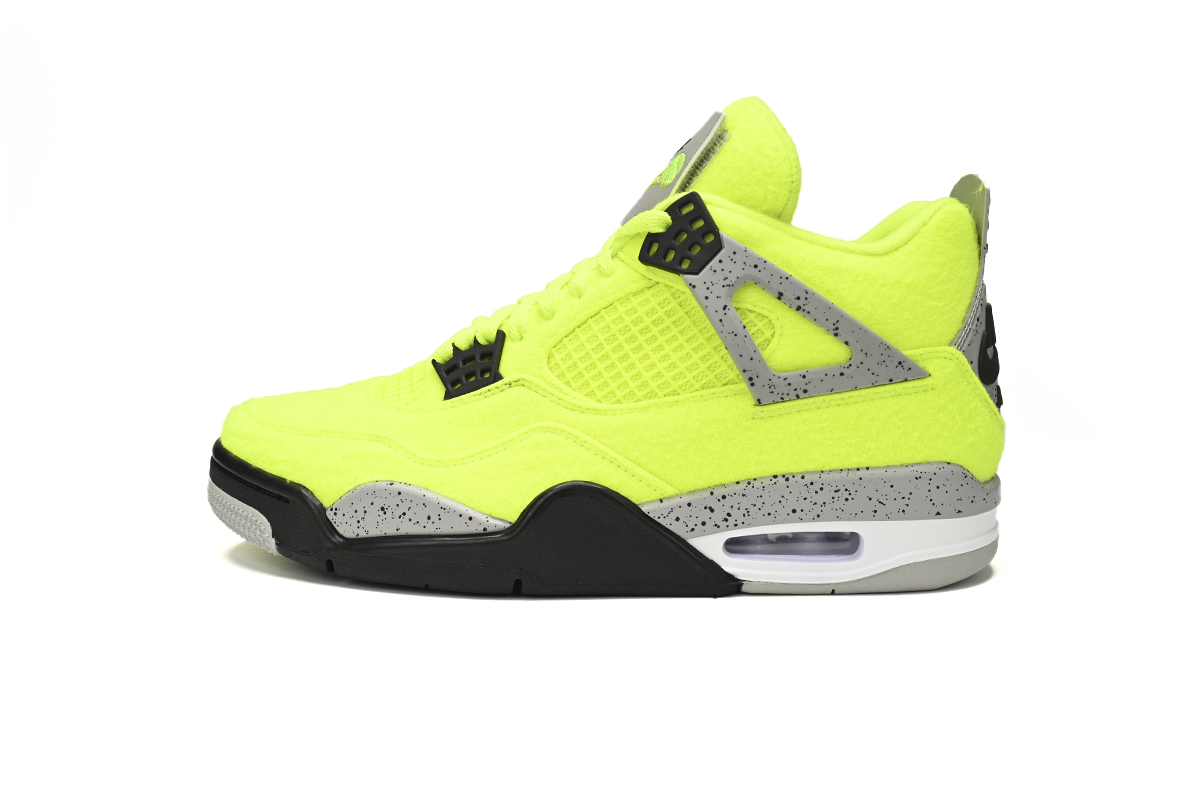 Air Jordan 4 Plush Fluorescent Yellow DV6773-700