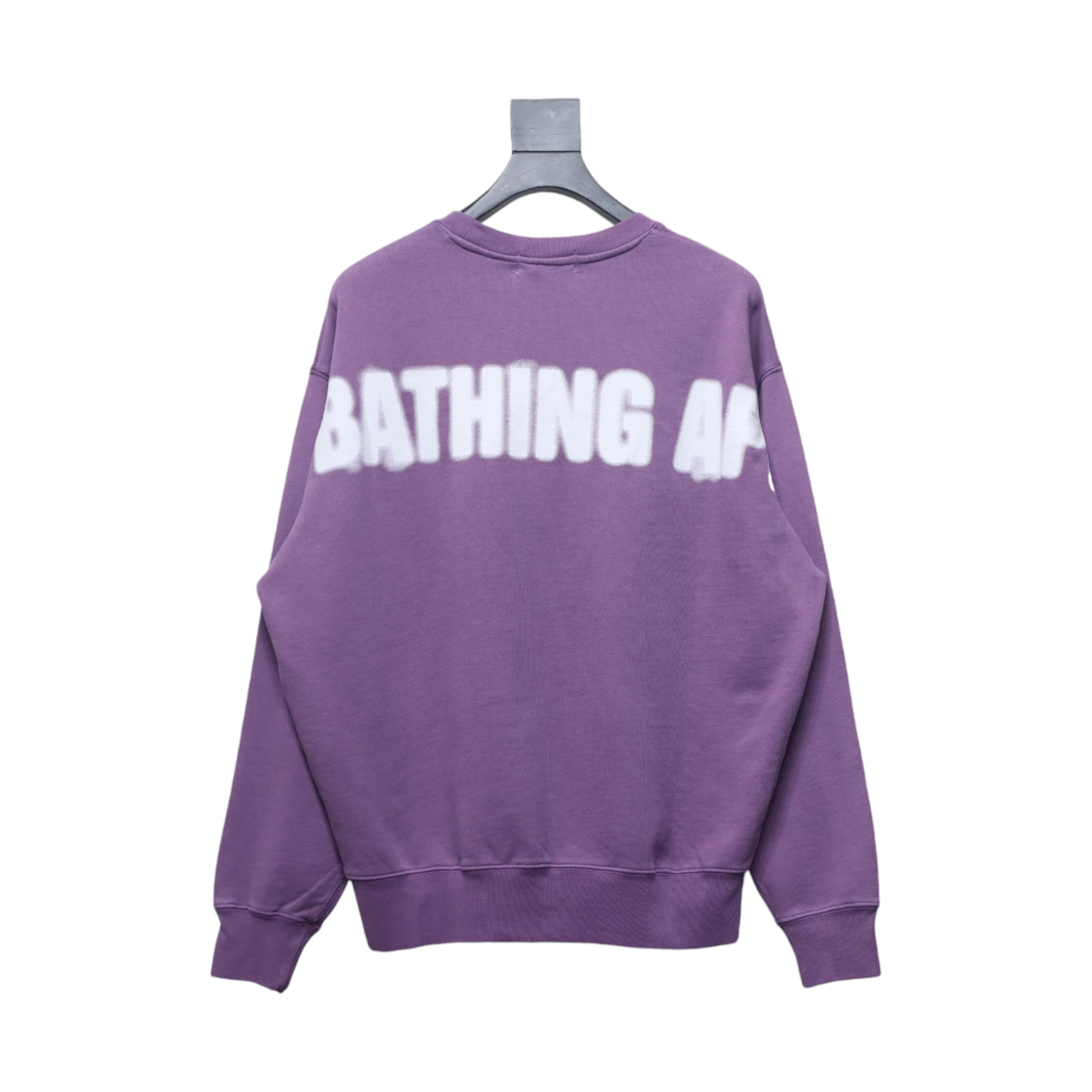 BAPE Logo Hoodie Purple