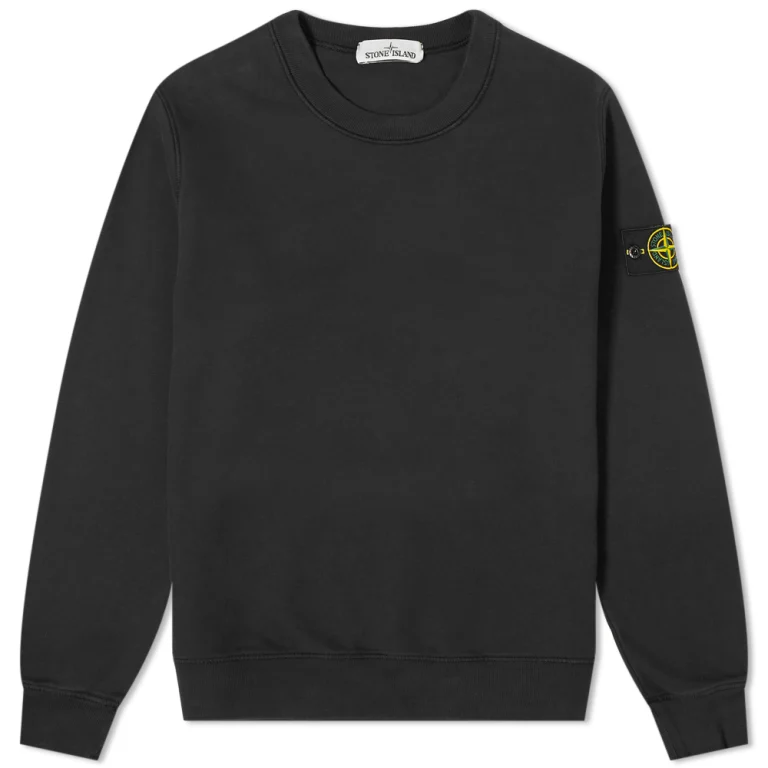 Stone Island Crewneck Sweatshirt Black