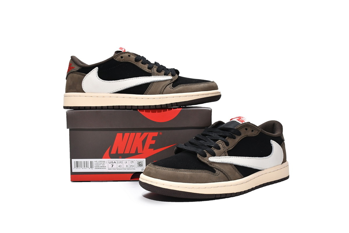 Travis Scott x Air Jordan 1 Retro Low OG SP Dark Mocha  CQ4277-001