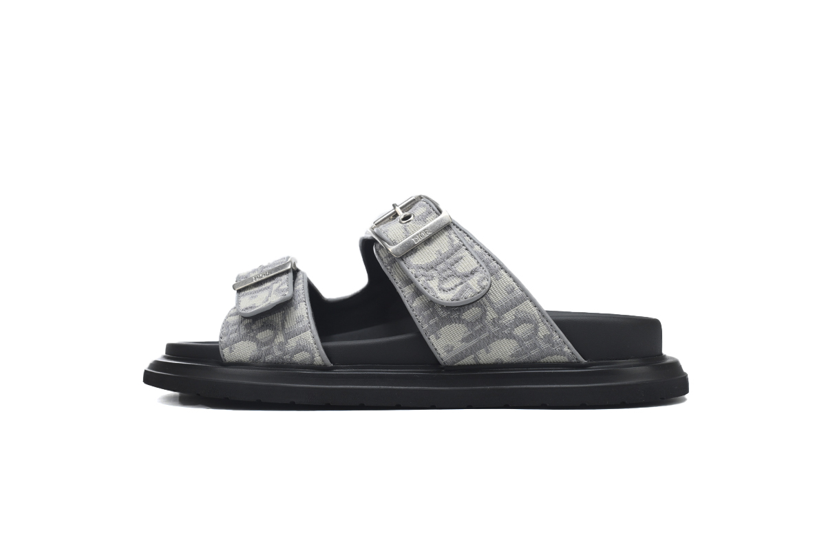Aqua Sandal Deep Gray