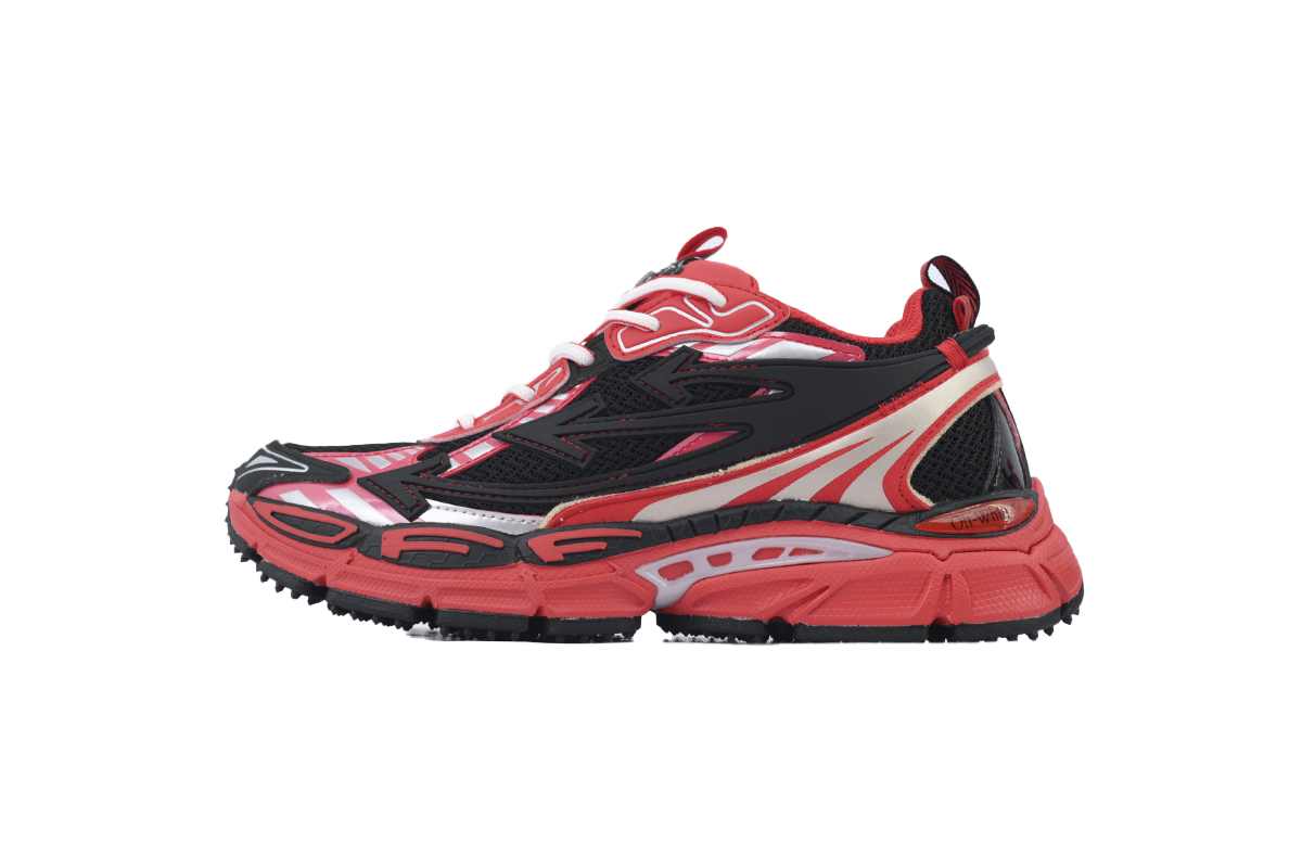 OFF-WHITE Out Of Office Black Red OMIA295V24 FAB00 11025