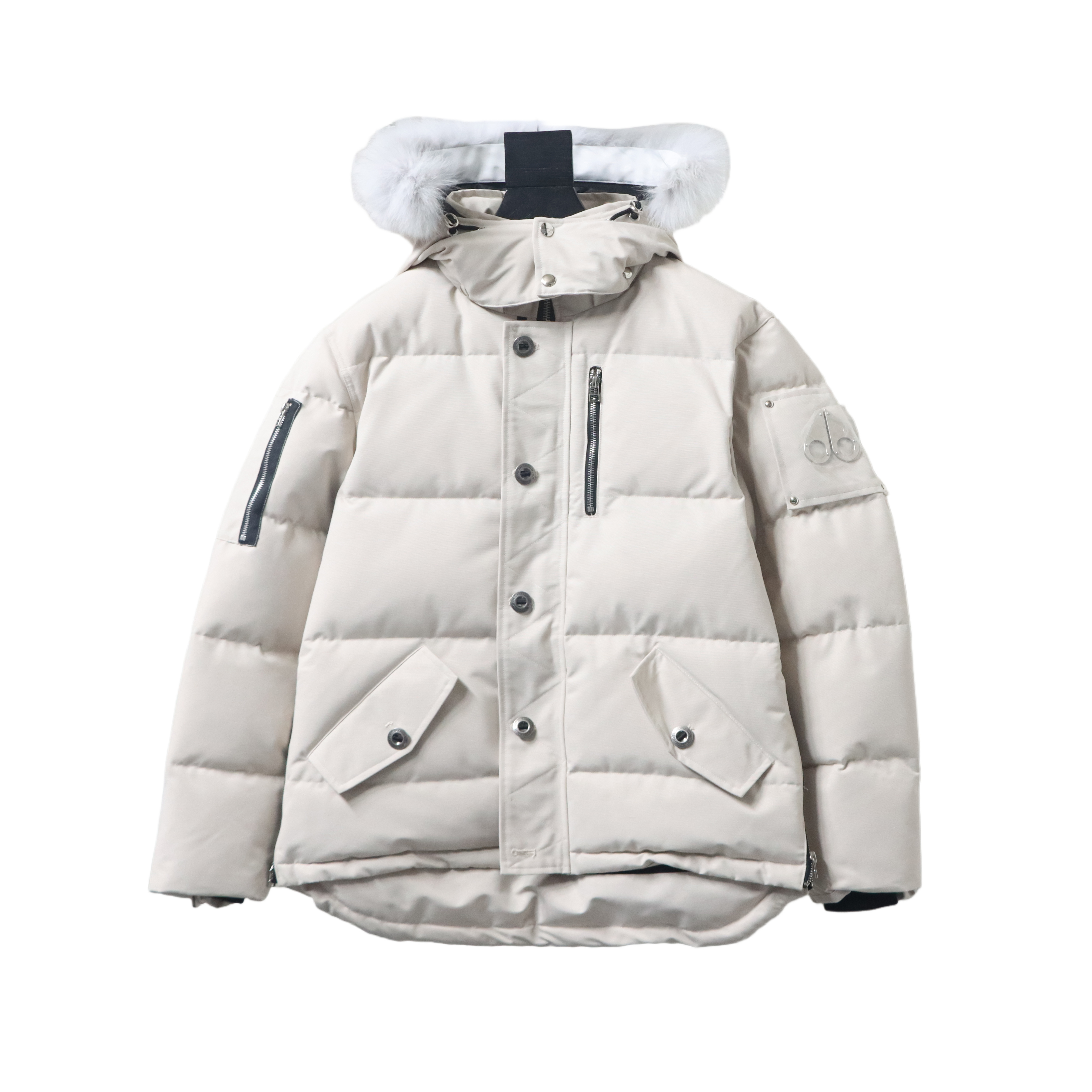 Moose Knuckles Original 3Q White Jacket