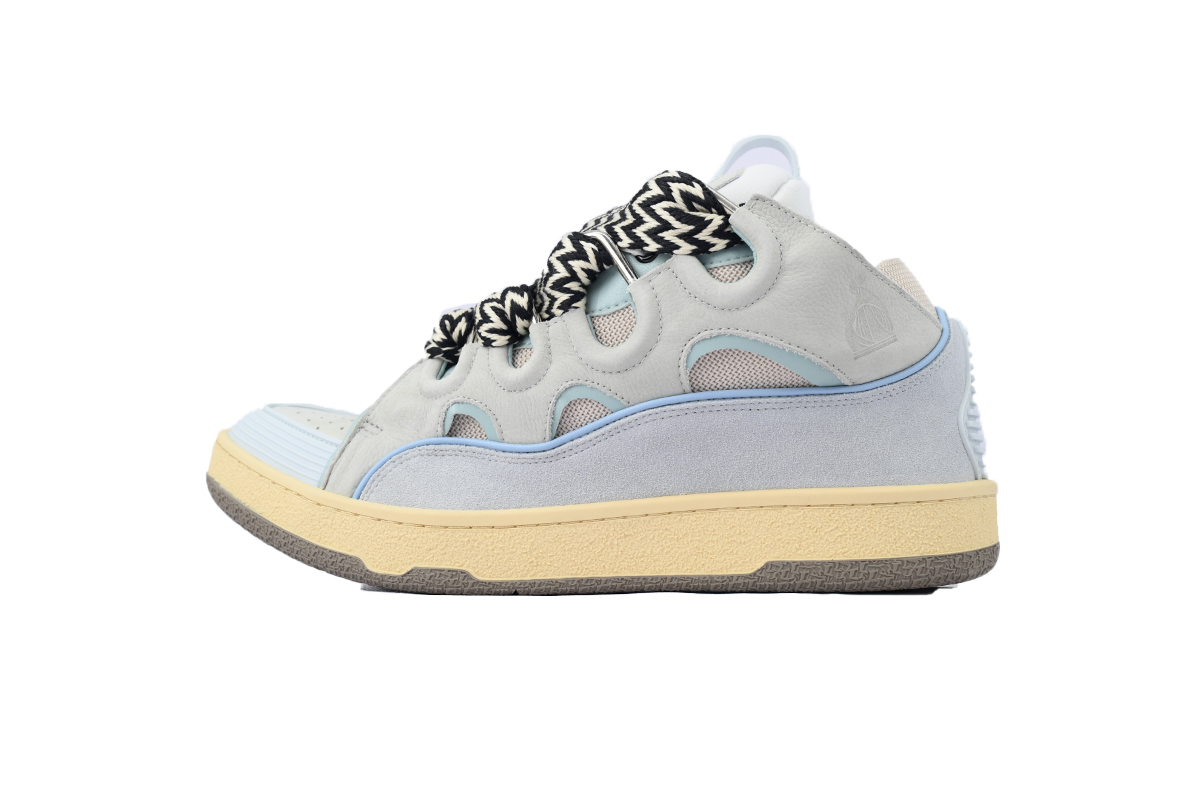 Lanvin Leather Curb Light Blue Gum