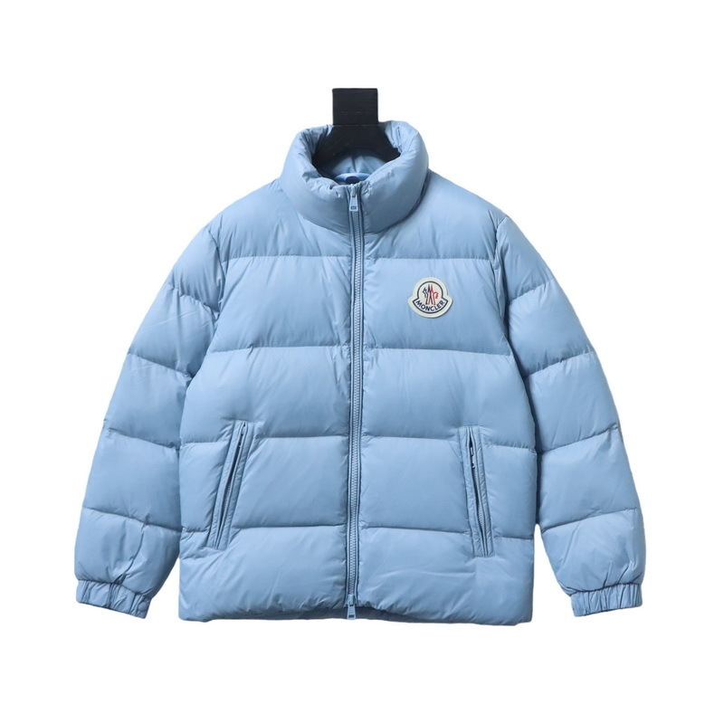 Moncler Short Down Jacket Blue
