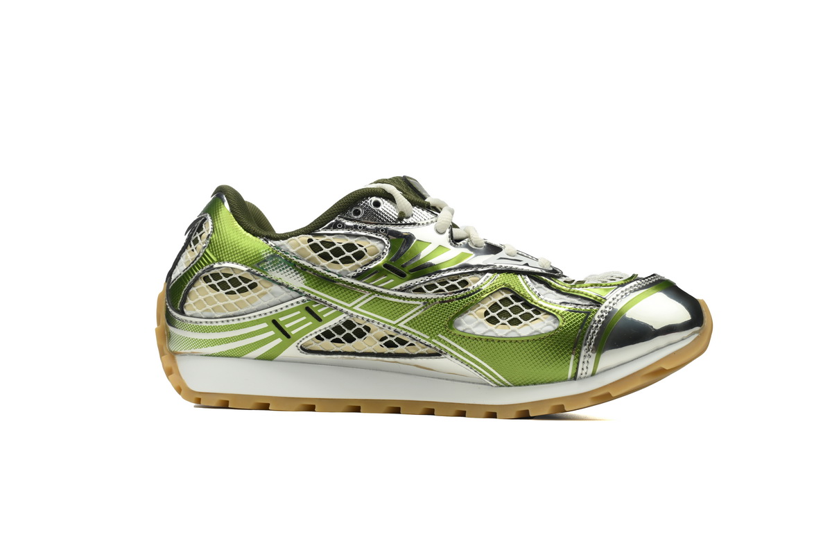 Bottega Veneta Orbit Mud White