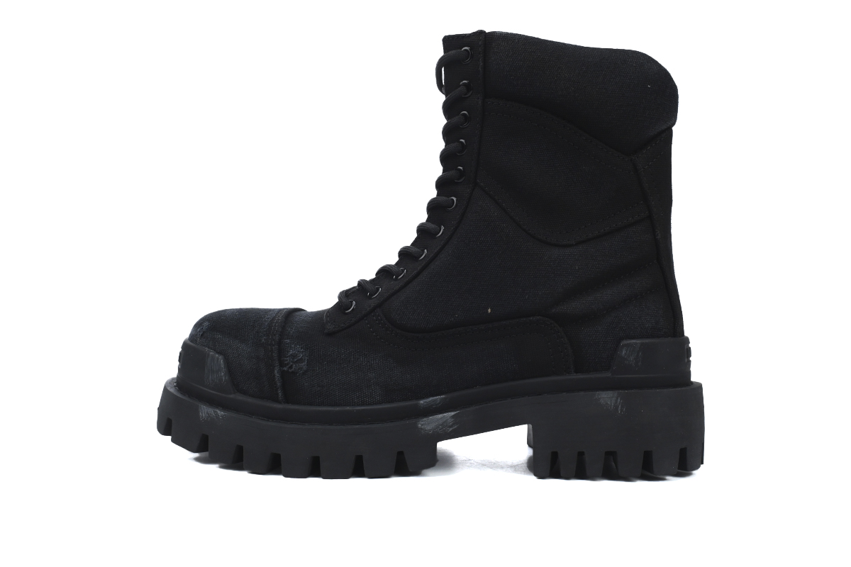 Balenciaga Strike Boots Black
