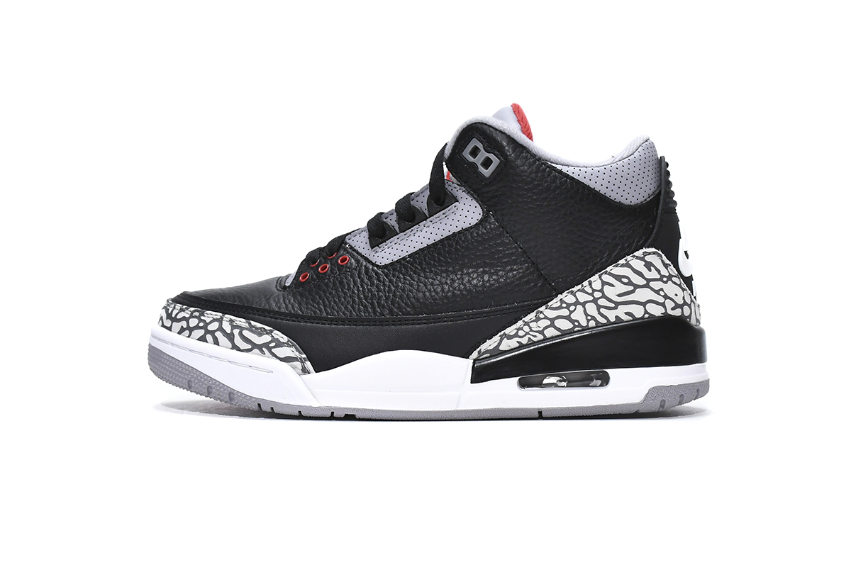 Jordan Retro 3 Black Cement 854262-001