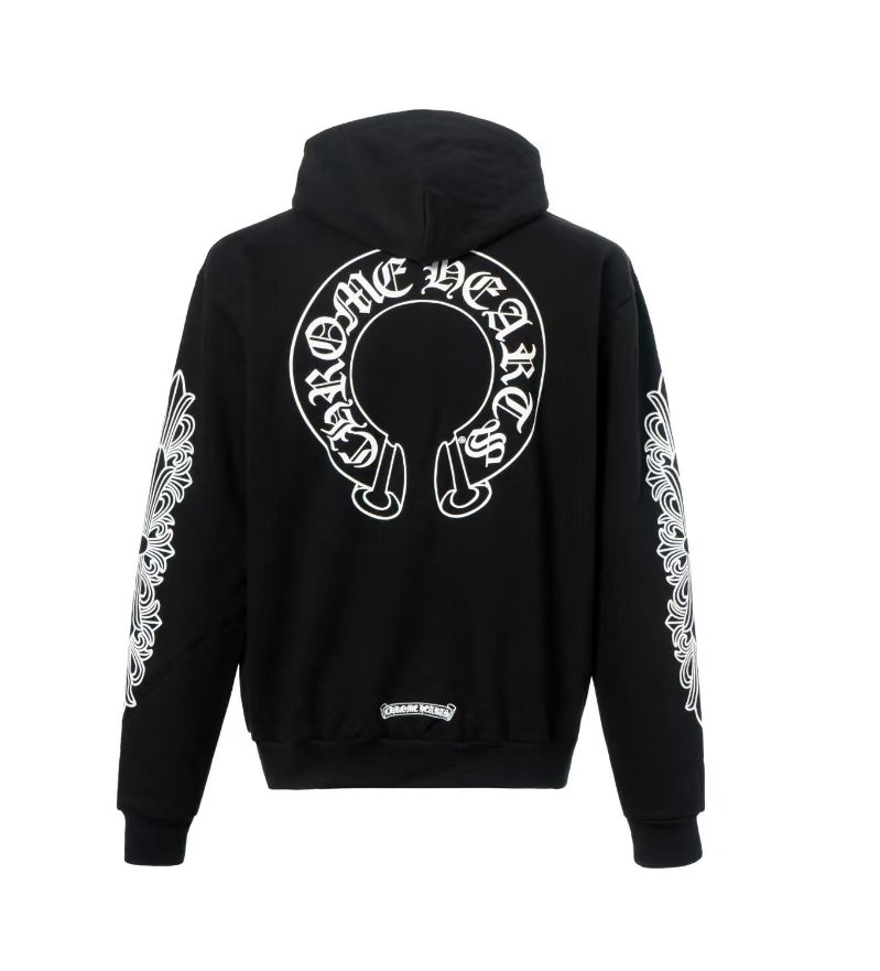 Chrome Heart Black Hoodie HD12