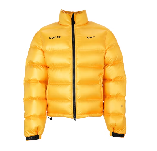 Nike x NOCTA Sunset Puffer Jacket Yellow