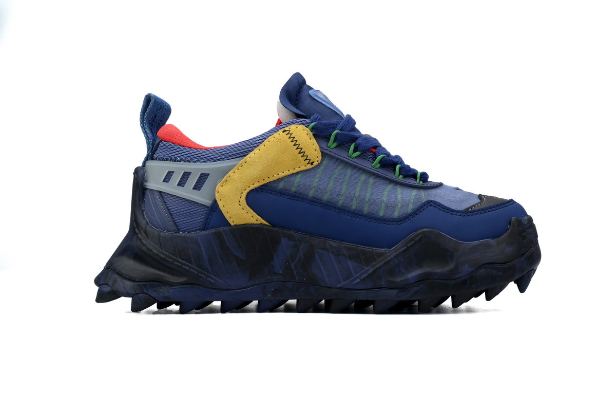 OFF-WHITE Out Of Office OOO Low Tops Dark Blue OMIA139S 2080004 14540