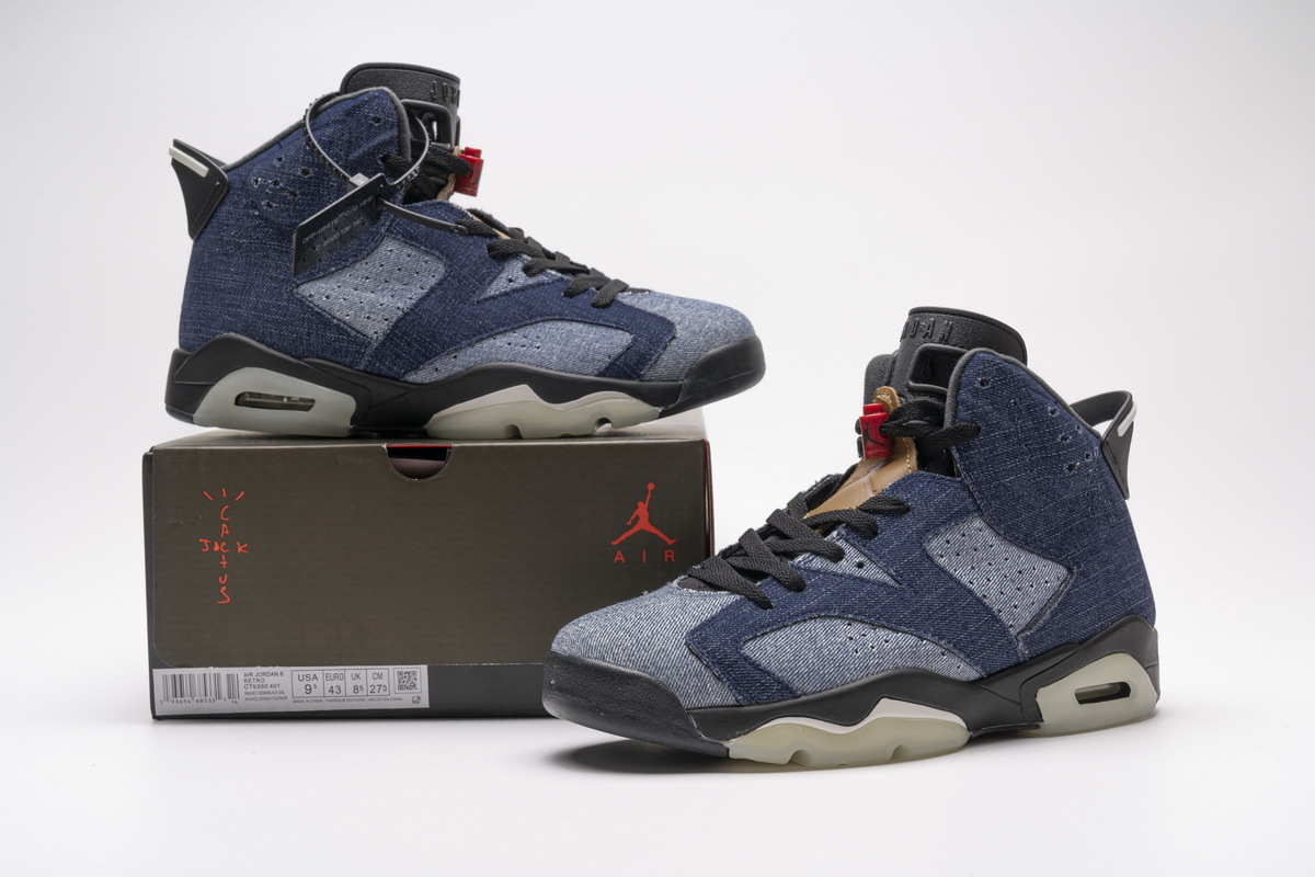 Air Jordan 6 ��Washed Denim�� CT5350-401