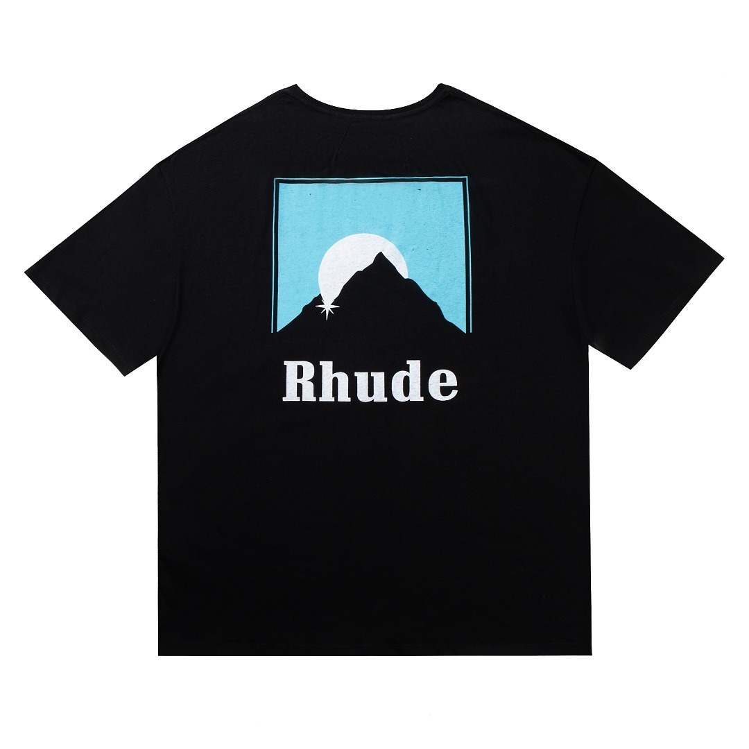 Rhude T-Shirt Black RH201