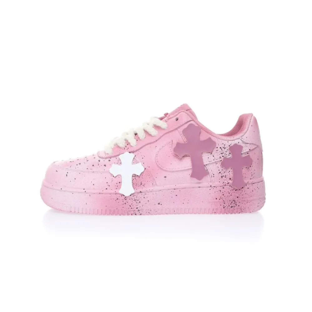Chrome Hearts x Air Force 1 Pink