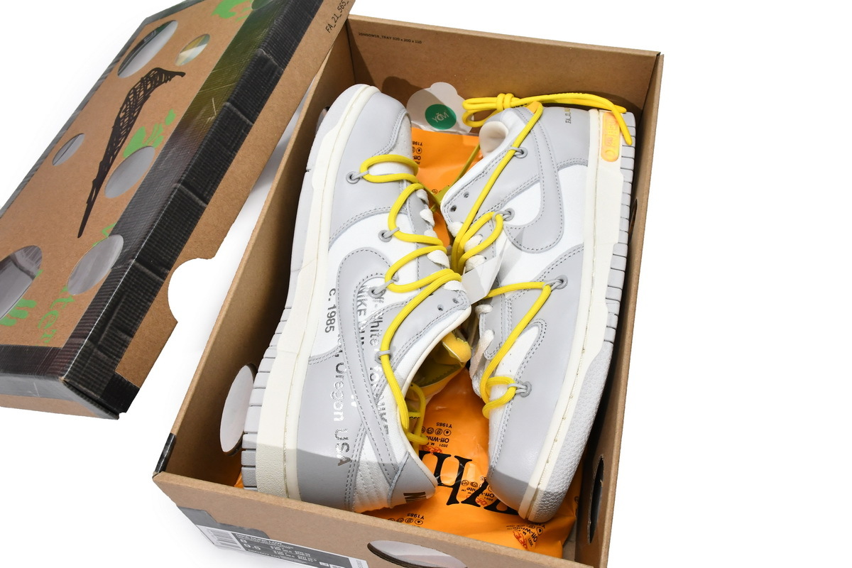 OFF WHITE x Nike Dunk SB Low Lot 29 M1602-103