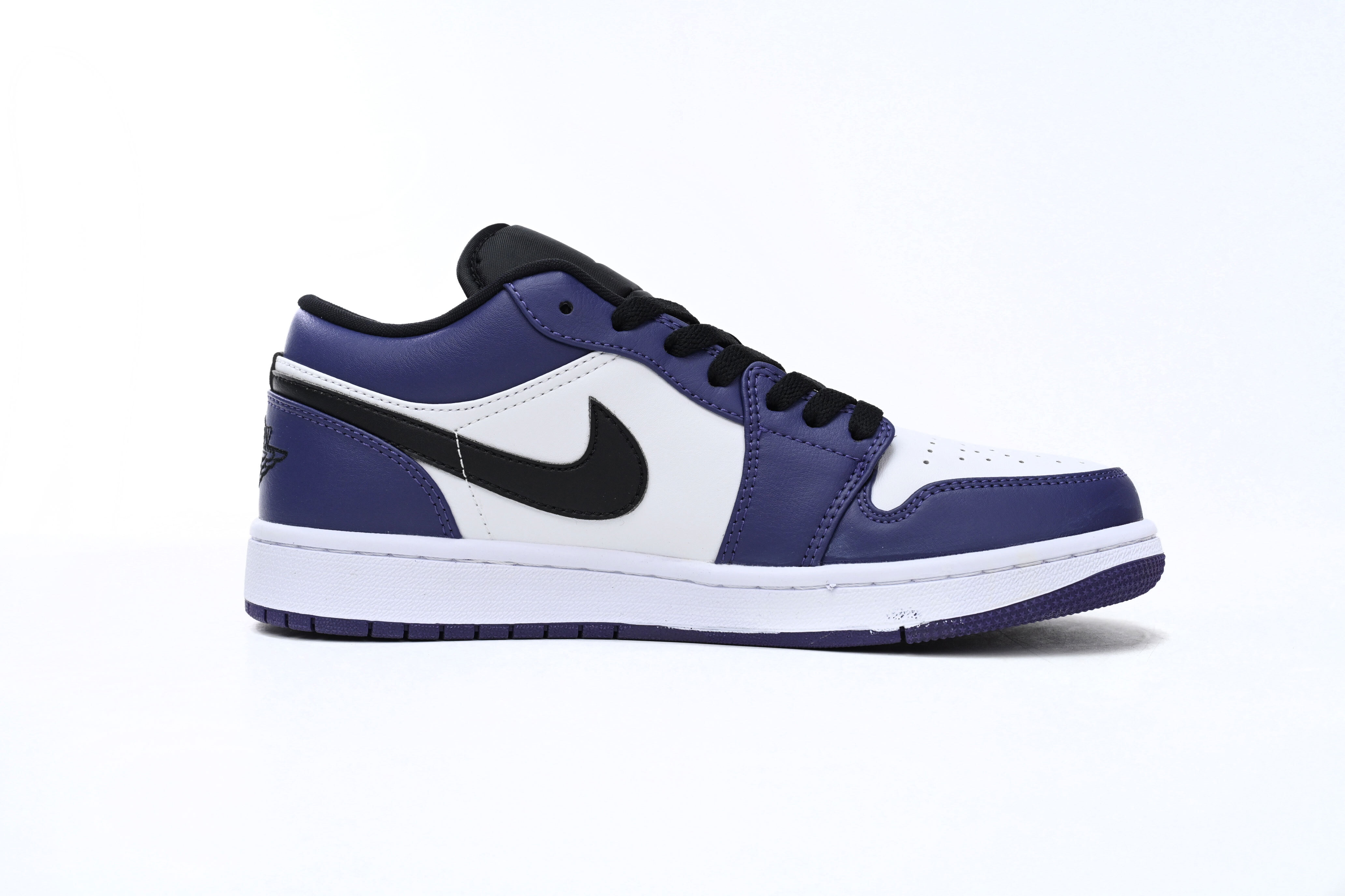 Jordan 1 Low Court Purple White 553558-500