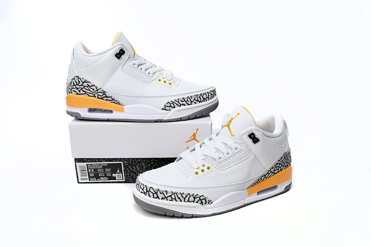 Jordan 3 Laser 0range  CK9246-108