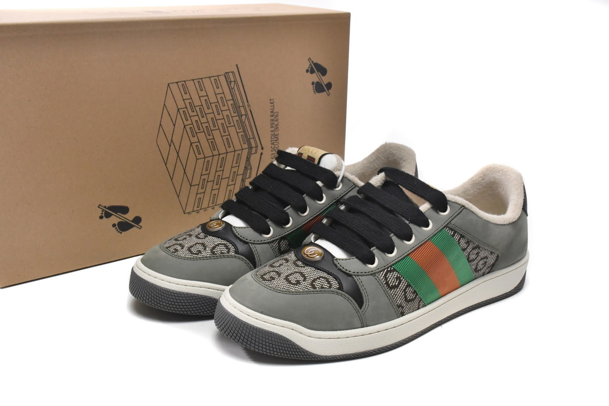 Gucci Screener Women's GG Canvas Brown 546551 2KU50 2197