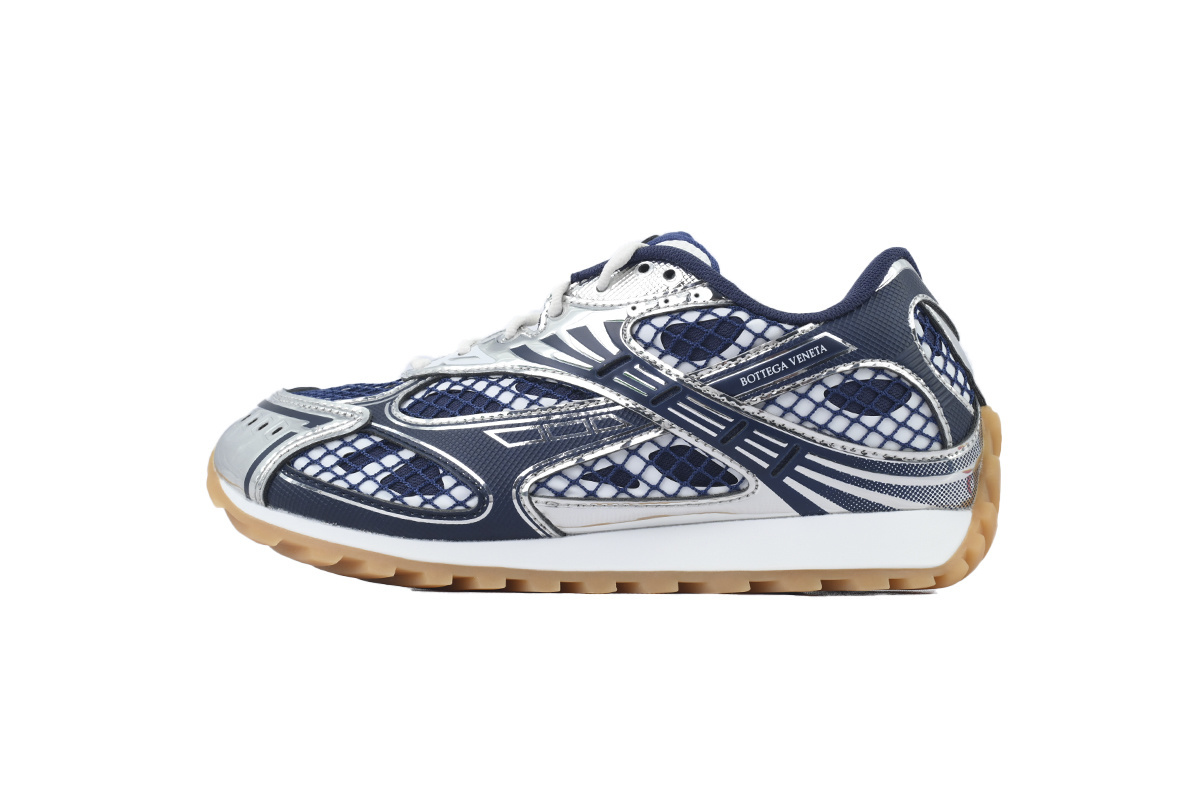 Bottega Veneta Orbit Abyss Silver