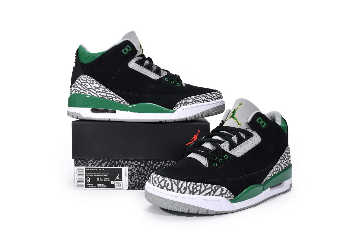 Air Jordan 3 Pine Green  CT8532-030