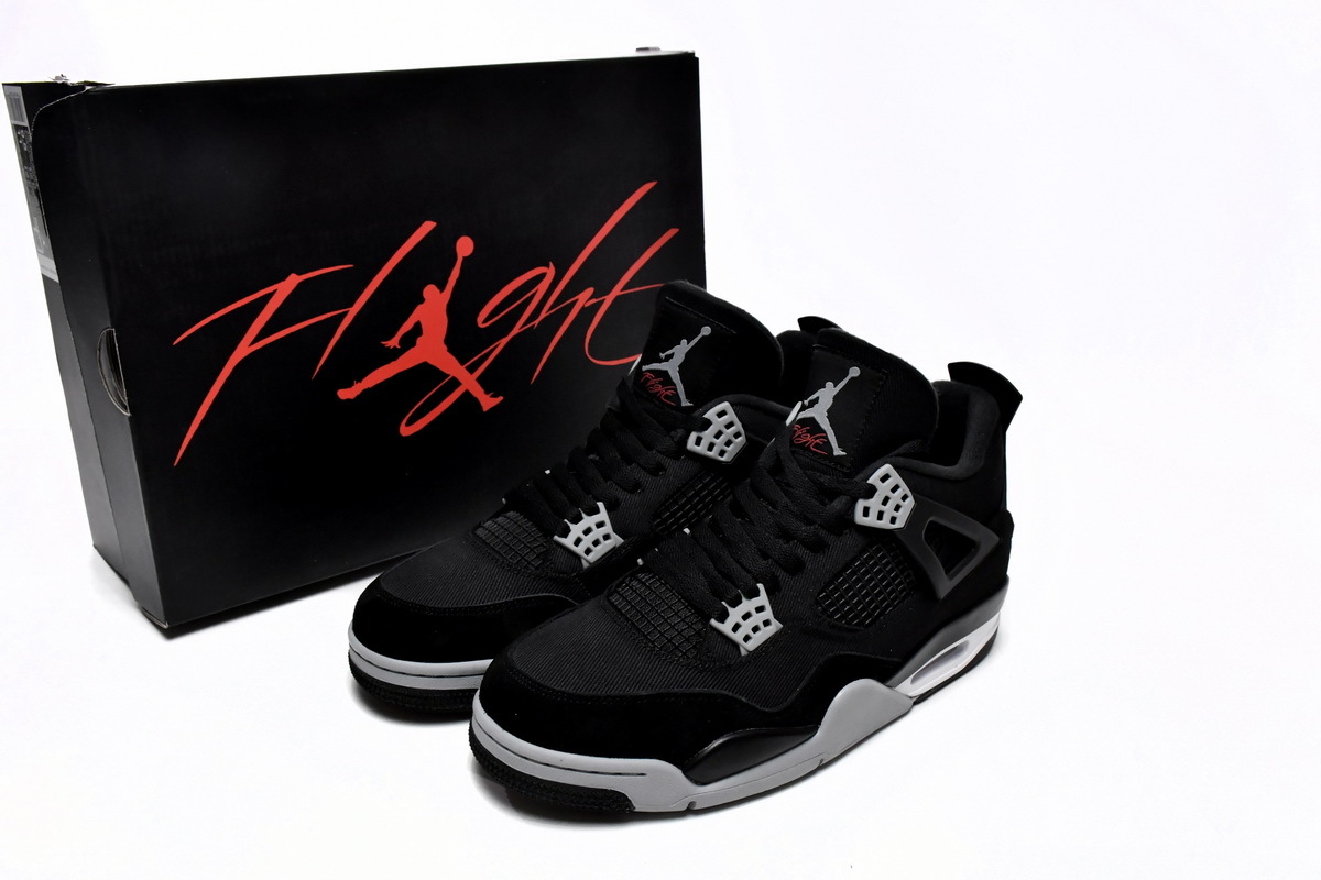 Air Jordan 4 Retro SE Black Canvas 2022 DH7138-006
