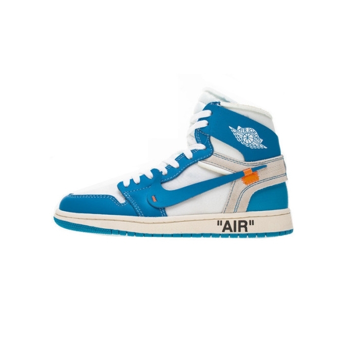 Jordan 1 Retro High Off White University Blue AQ0818-148