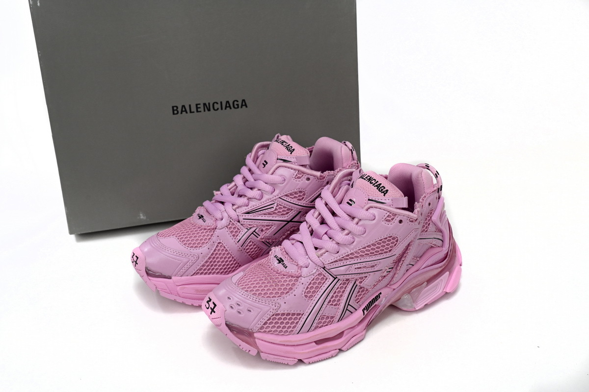 Balenciaga Runner Pink 677402 W3RB1 5000