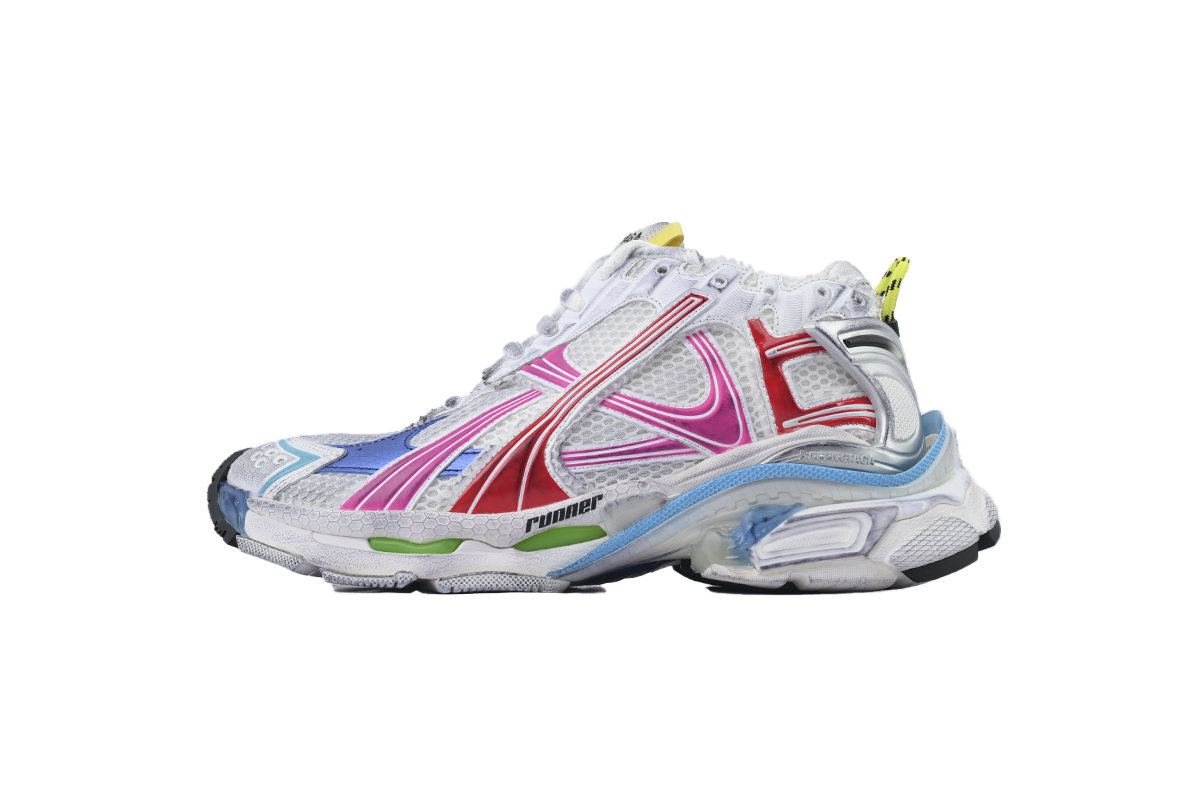 Balenciaga Runner White Multicolor 772774 W3RBW 9645